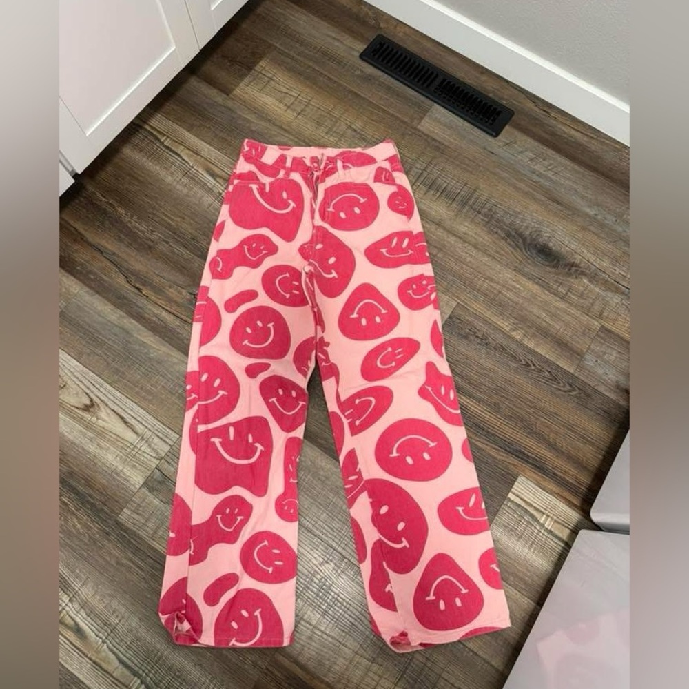Women’s boutique smiley jeans